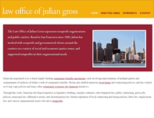 Tablet Screenshot of juliangross.net